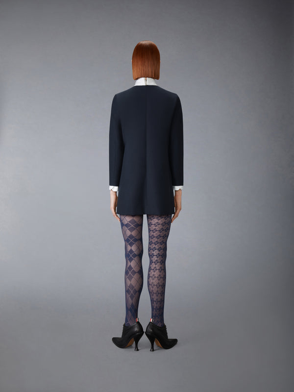 HIGH WOOL SUITING SHIFT DRESS - image 3