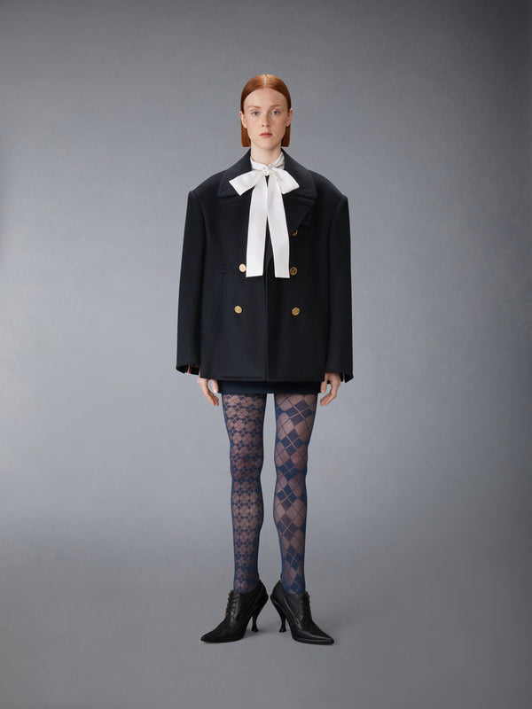 HIGH WOOL SUITING SHIFT DRESS - image 4