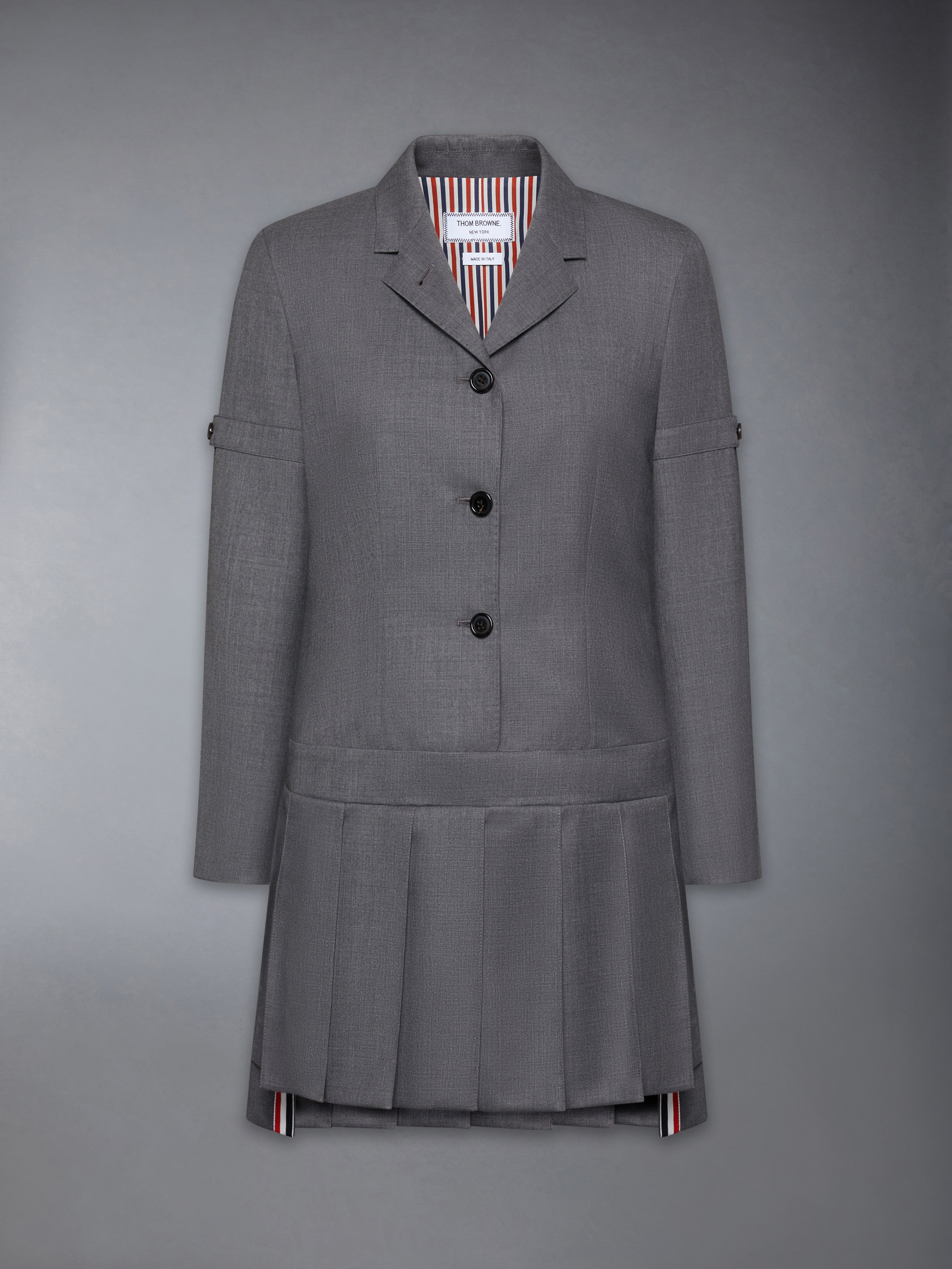 ツイルプリーツミニスカート | Thom Browne