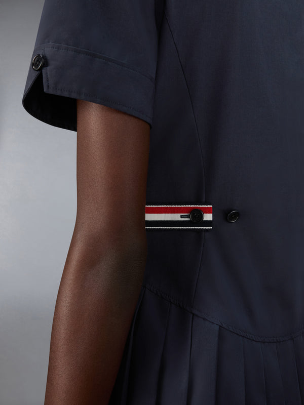 LAPEL COLLAR PLEATED DRESS - image 5