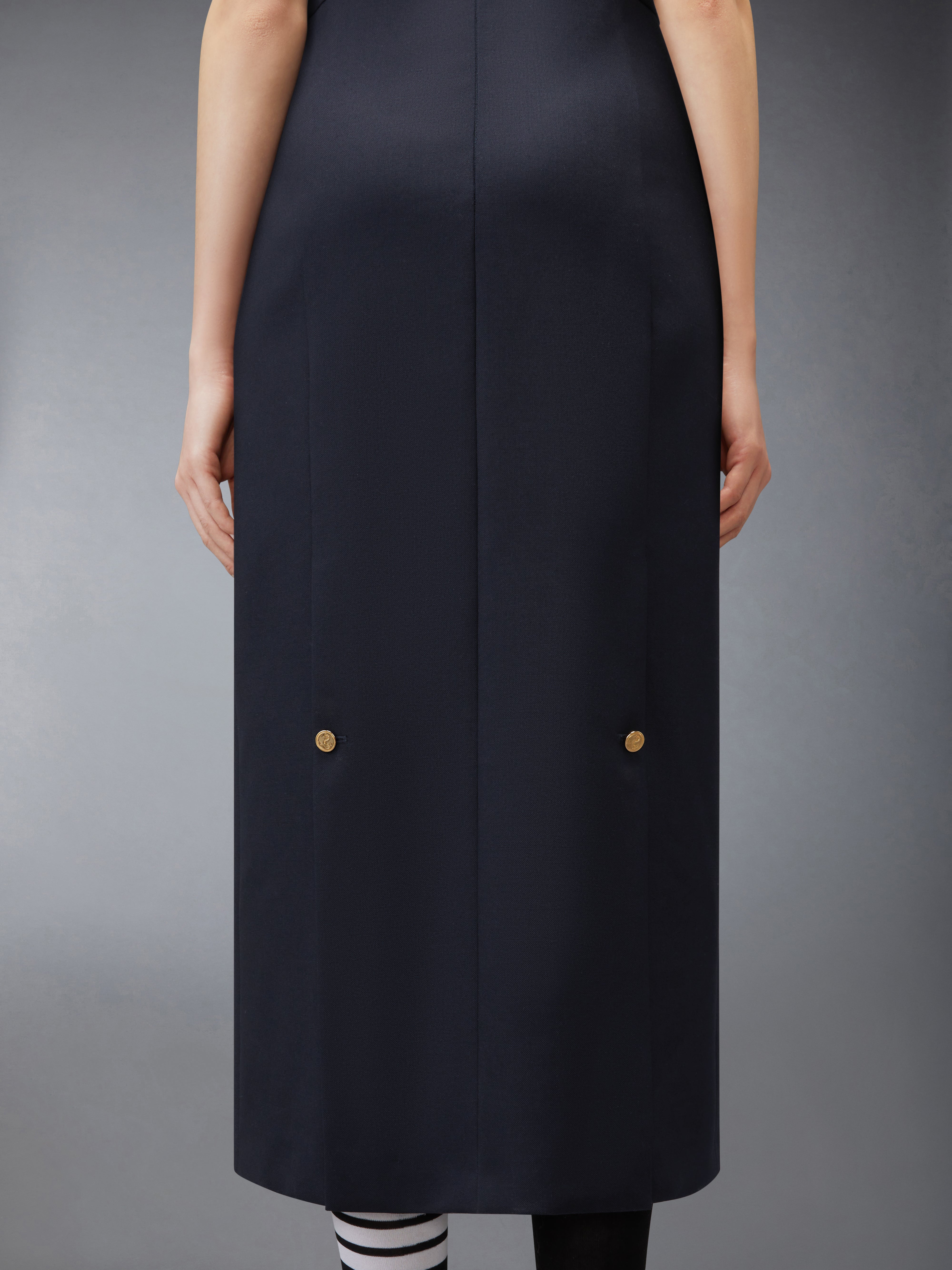 Hopsack Suiting Dress | Thom Browne