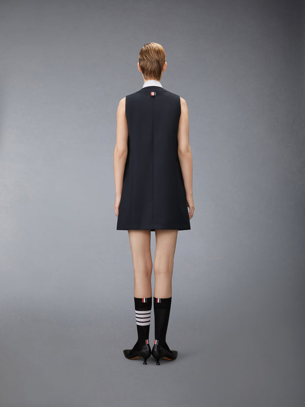 HOPSACK SUITING CARDIGAN DRESS - image 4