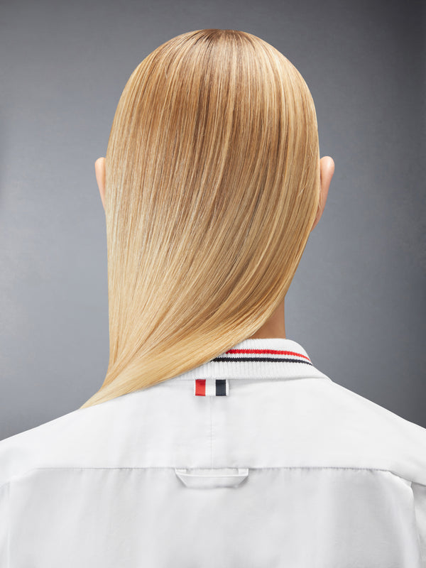 SOLID POPLIN BOW SHIRTDRESS - image 6