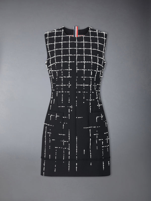 HOPSACK SUITING MINI DRESS - featured image