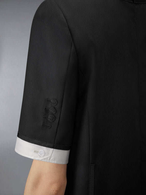 SUPER 120'S TWILL TROMPE DRESS - image 6