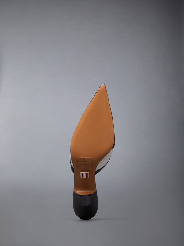 SOFT PATENT HEELED MULE 75MM - image 6