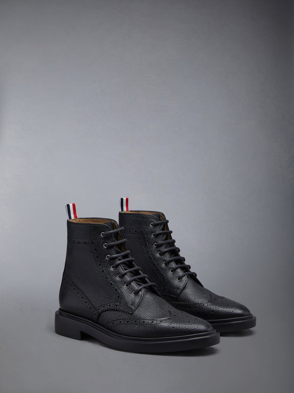 PEBBLE GRAIN RUBBER SOLE CLASSIC WINGTIP BOOT - image 2