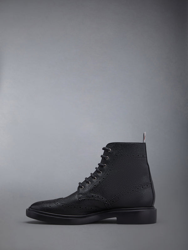 PEBBLE GRAIN RUBBER SOLE CLASSIC WINGTIP BOOT - image 3