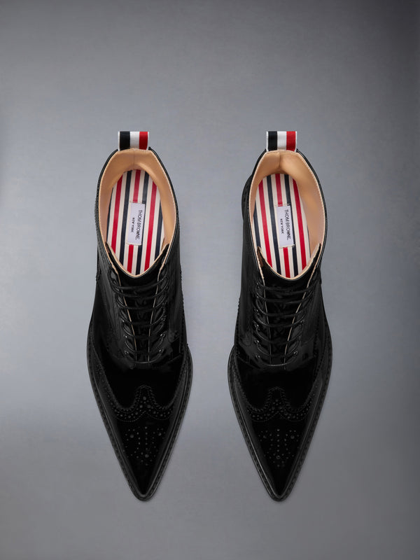 SOFT PATENT WINGTIP BOOT 90MM - image 5