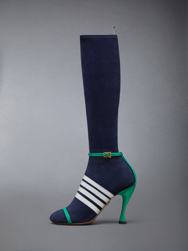 ソフトスエード トロンプルイユ 4-BAR サンダルブーツ 105MM - featured image