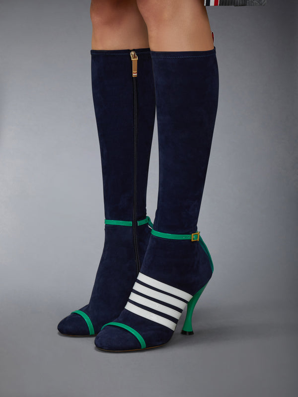 ソフトスエード トロンプルイユ 4-BAR サンダルブーツ 105MM - image 5