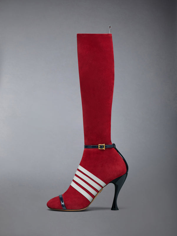 ソフトスエード トロンプルイユ 4-BAR サンダルブーツ 105MM - featured image