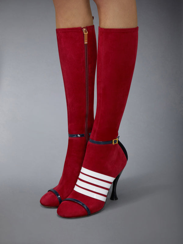 ソフトスエード トロンプルイユ 4-BAR サンダルブーツ 105MM - image 5