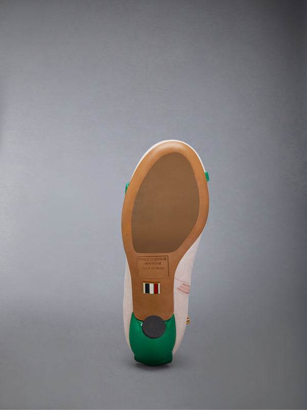 ソフトスエード トロンプルイユ 4-BAR アンクルブーツ 105MM - image 5