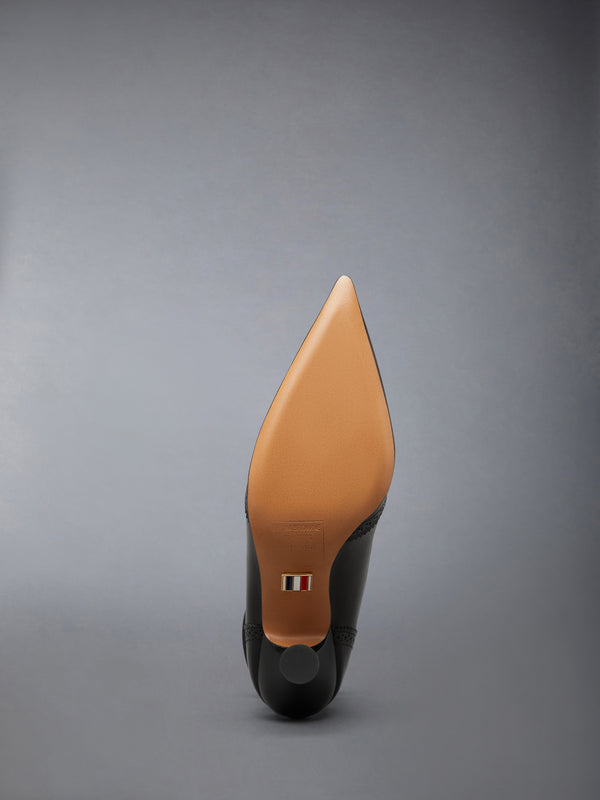 LEATHER WINGTIP BOOTIE 90MM - image 6