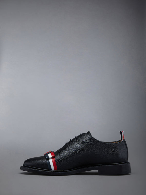 PEBBLE GRAIN BOW WHOLECUT SHOE - image 3