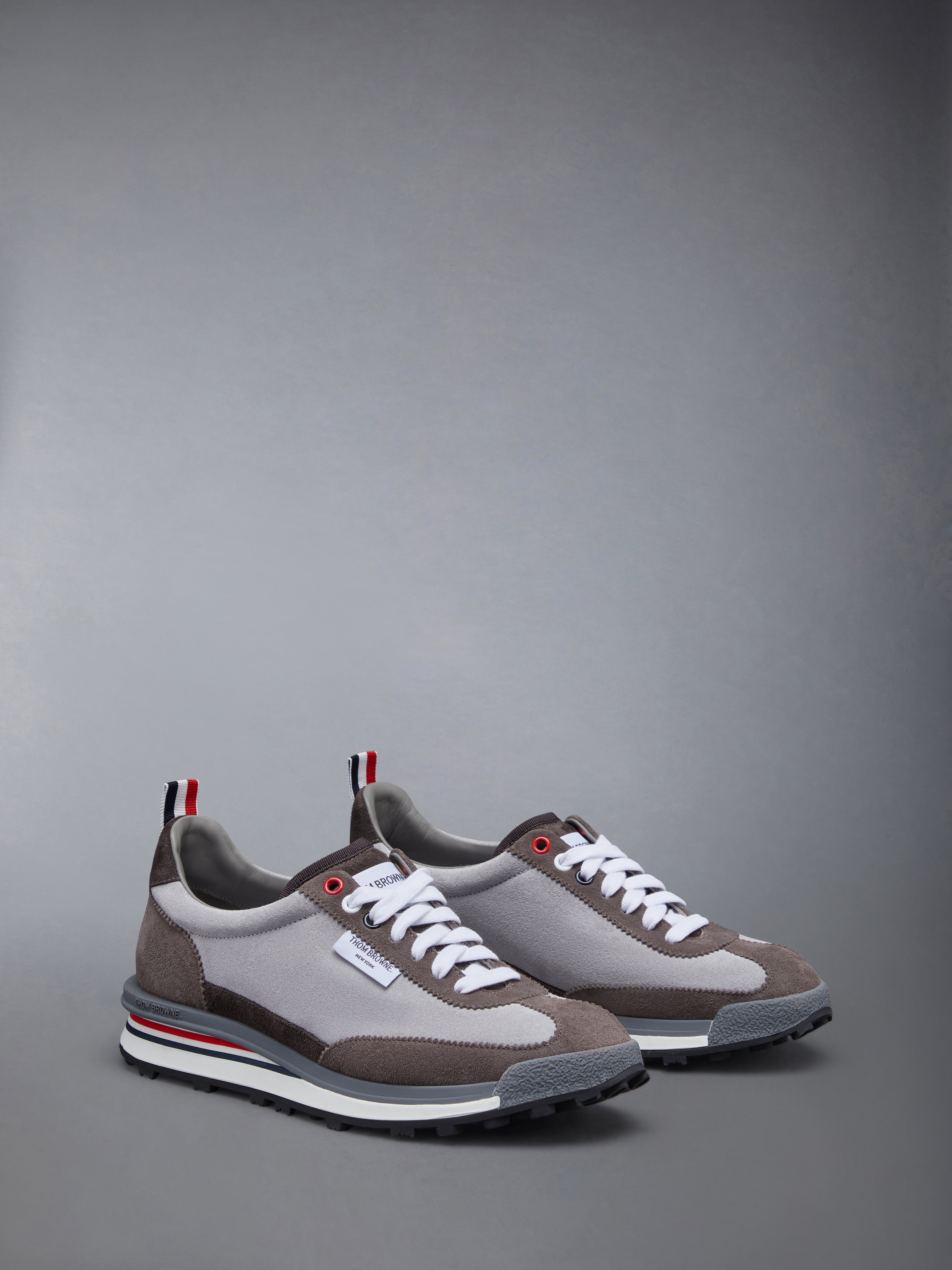 【送料&関税込】Thom Browne Mntech Runner Sneakers Calf Suede Tech Runner | Thom Browne