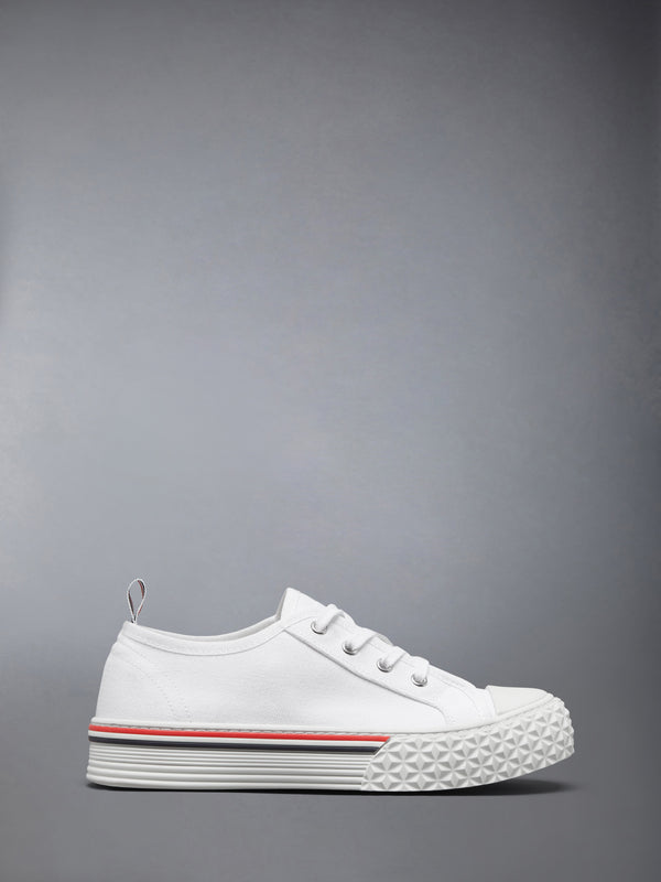 CANVAS TREAD SOLE COLLEGIATE SNEAKERS - featured image