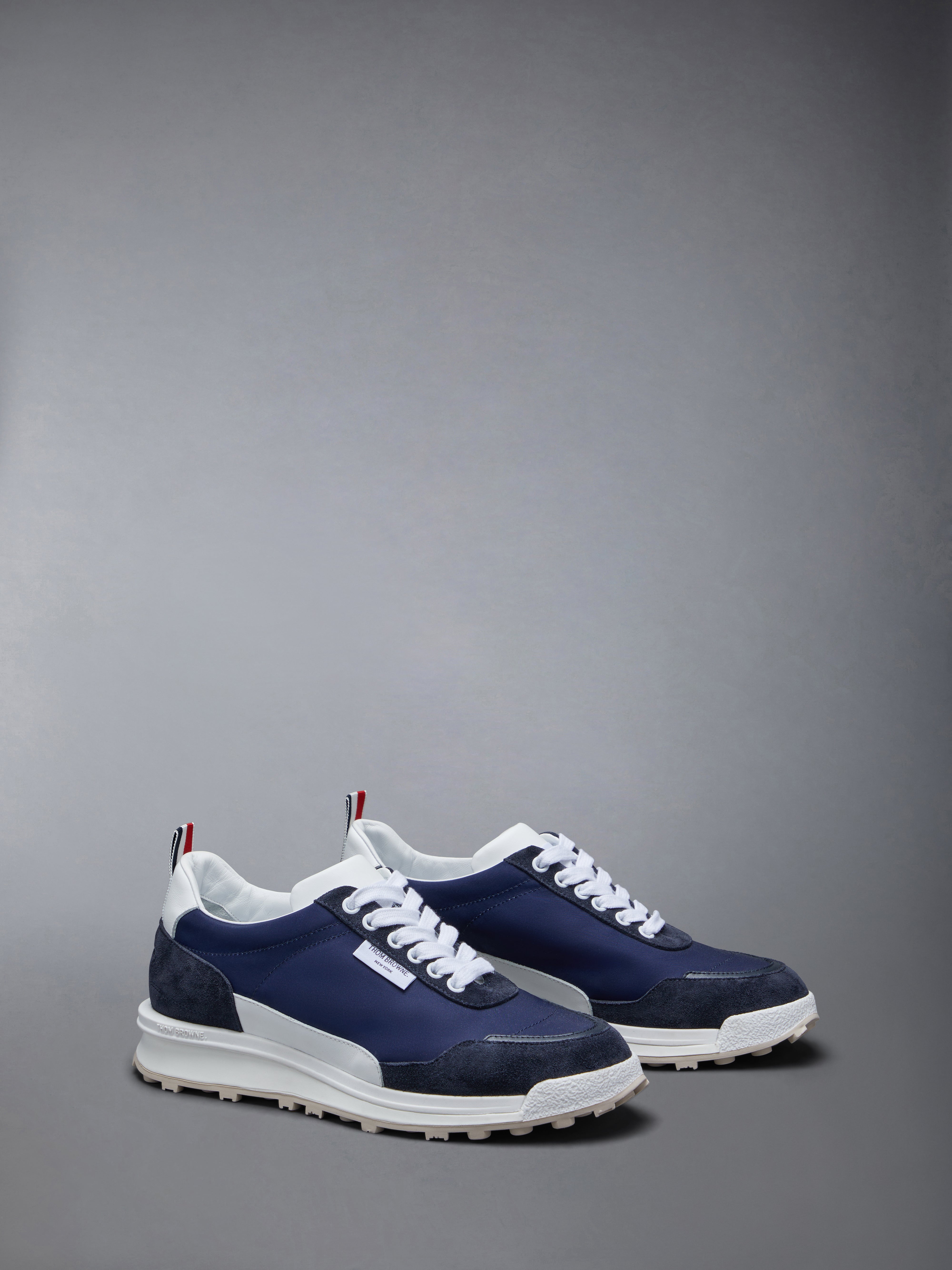 THOM BROWNE☆Eco Nylon Alumni Trainer トレーナー スニーカー Eco Nylon Alumni Sneakers | Thom Browne