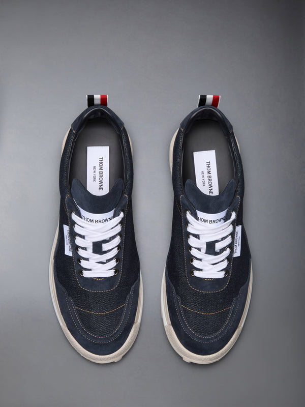 SELVEDGE DENIM TECH RUNNER SOLE ALUMNI SNEAKERS - image 5
