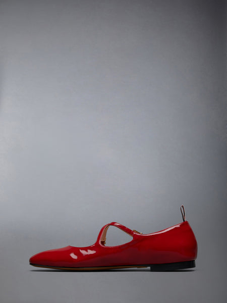 トム・ジョン バレリーナ　フラットシューズ 赤