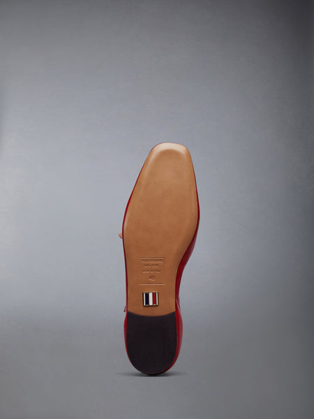 トム・ジョン バレリーナ　フラットシューズ 赤