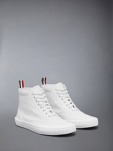 VITELLO CALF LEATHER HIGH TOP HERITAGE SNEAKERS