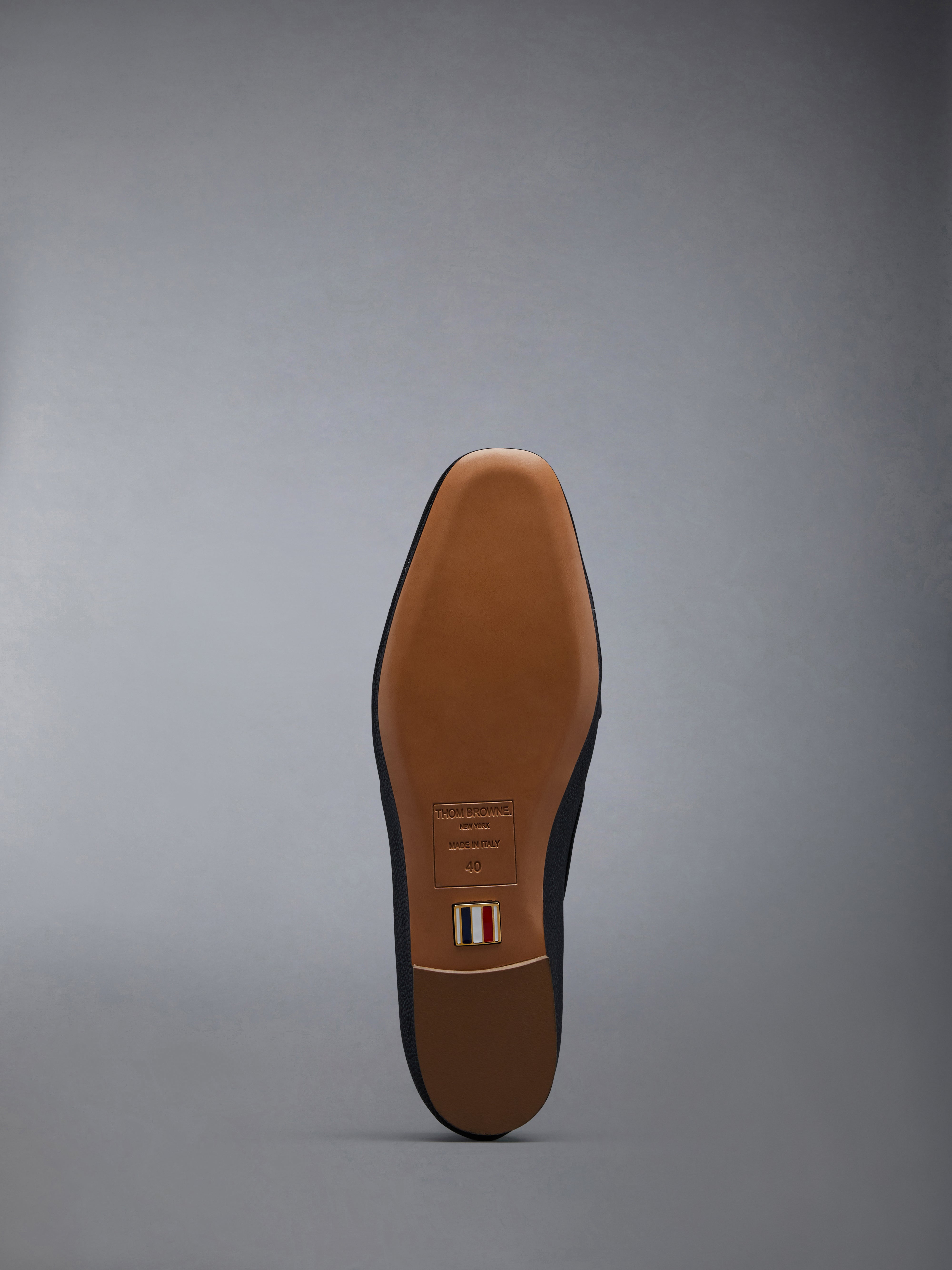 Flexible Leather Sole 3 Bow Loafer | Thom Browne