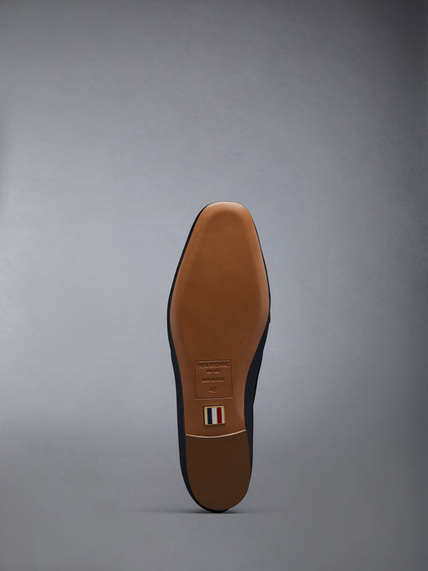 FLEXIBLE LEATHER SOLE 3-BOW LOAFER