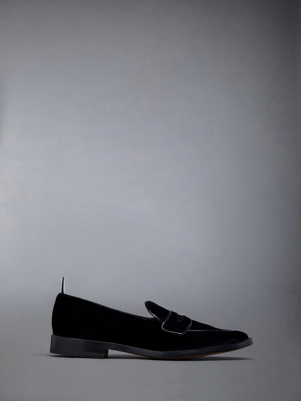 Velvet Flexible Leather Sole Varsity Penny Loafer - featured image