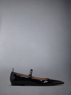 Soft Patent Leather Pointed Thom John Flat