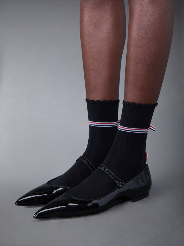 Soft Patent Leather Pointed Thom John Flat - image 3