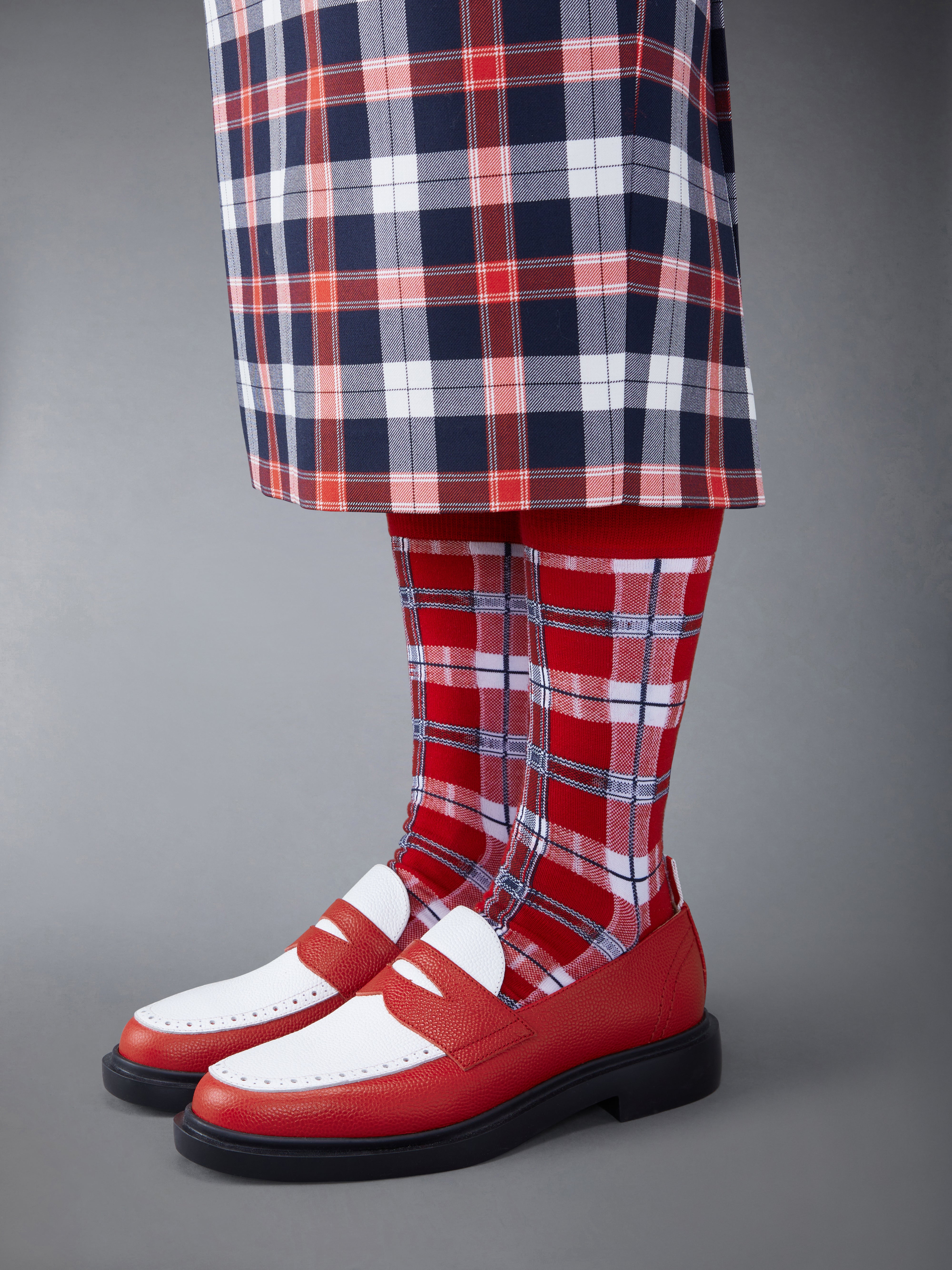 ペブルグレインレザー ペニーローファー | Thom Browne