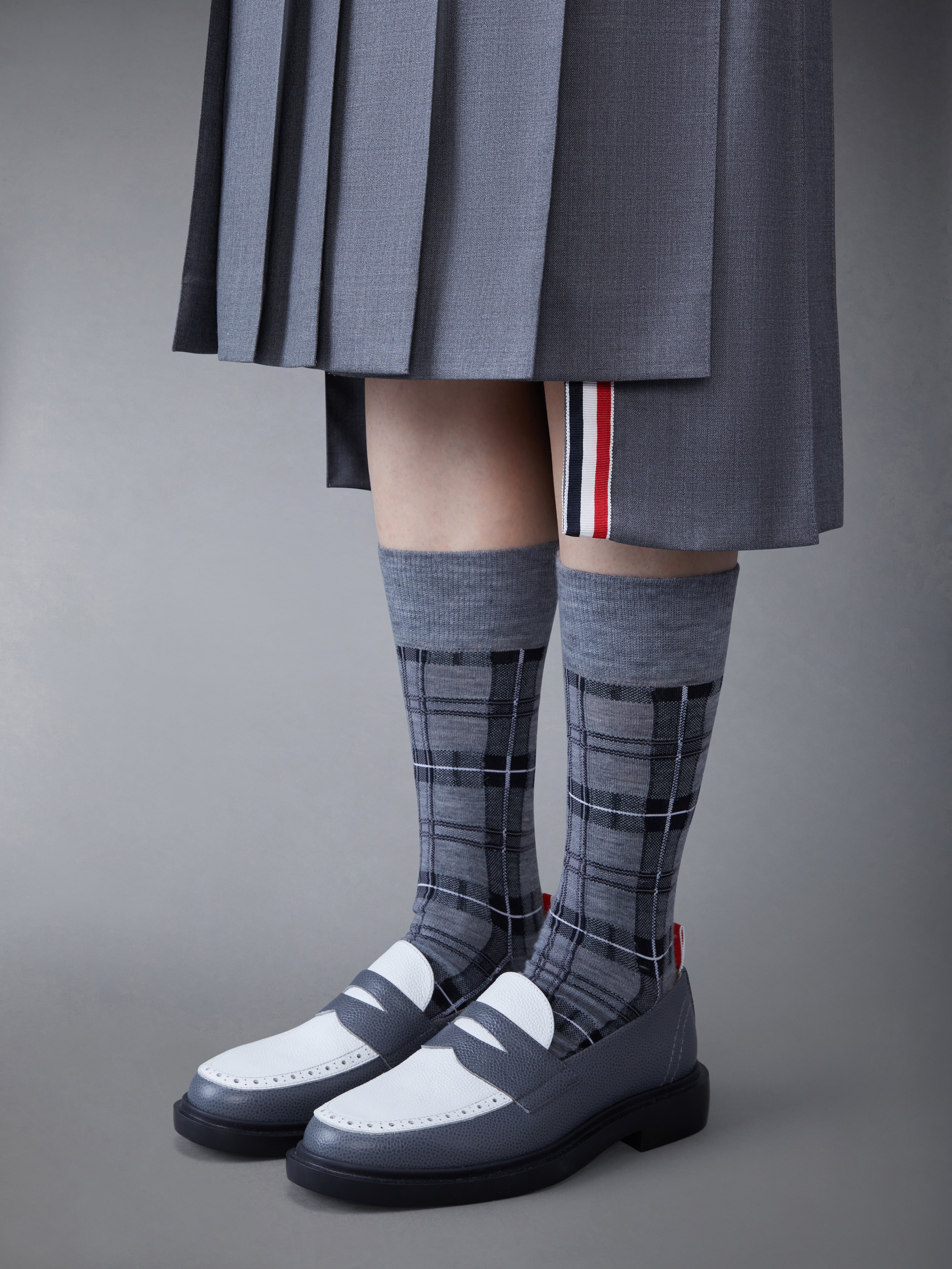 ペブルグレインレザー ペニーローファー | Thom Browne