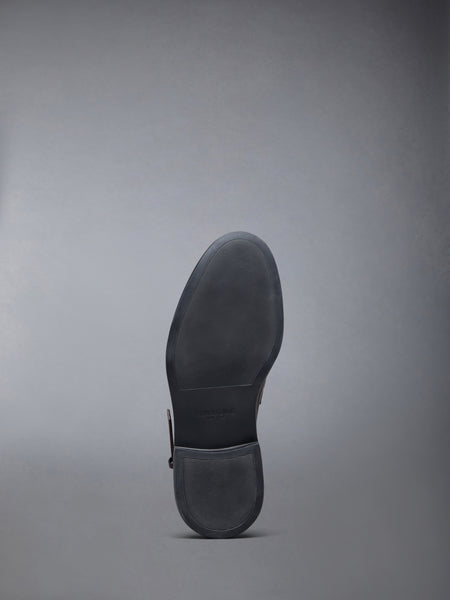 SPAZZOLATO SLINGBACK PENNY LOAFER BURGUNDY