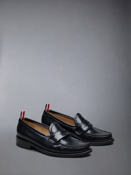 SPAZZOLATO PLEATED VARSITY LOAFER