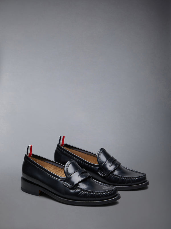 SPAZZOLATO PLEATED VARSITY LOAFER - image 2