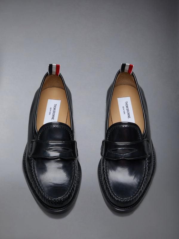 SPAZZOLATO PLEATED VARSITY LOAFER - image 5
