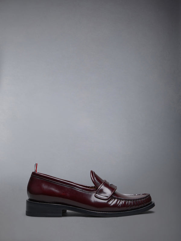 SPAZZOLATO PLEATED VARSITY LOAFER - featured image