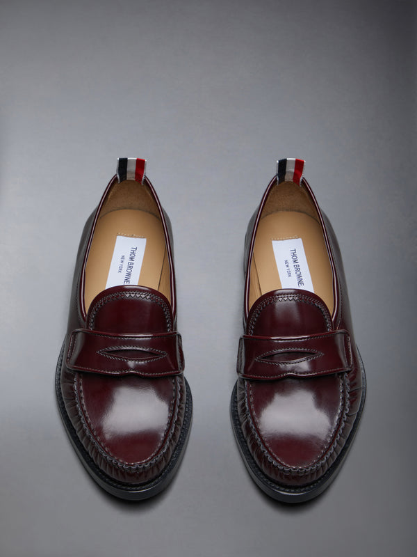 SPAZZOLATO PLEATED VARSITY LOAFER - image 5