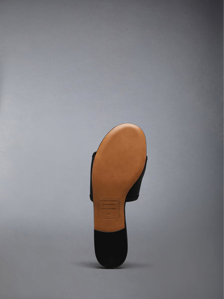 VITELLO NAUTICAL CLAQUETTE BLACK