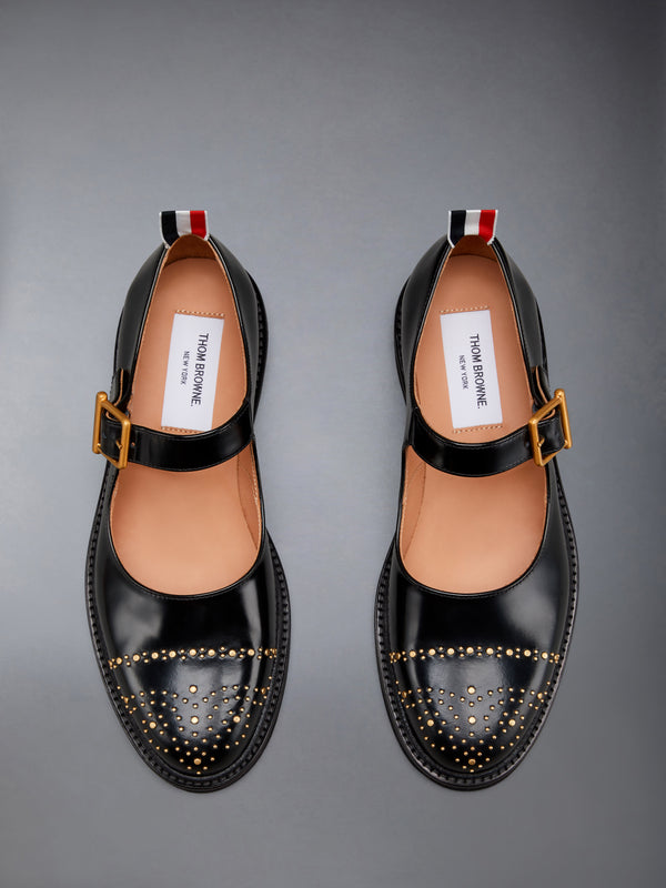 SOFT SPAZZOLATO LEATHER STUD THOM JOHN - image 5