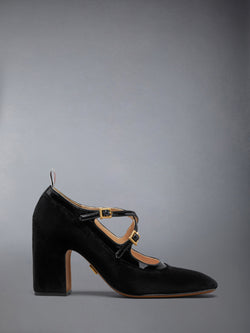 SOFT PATENT CRISS CROSS THOM JOHN HEEL 75MM