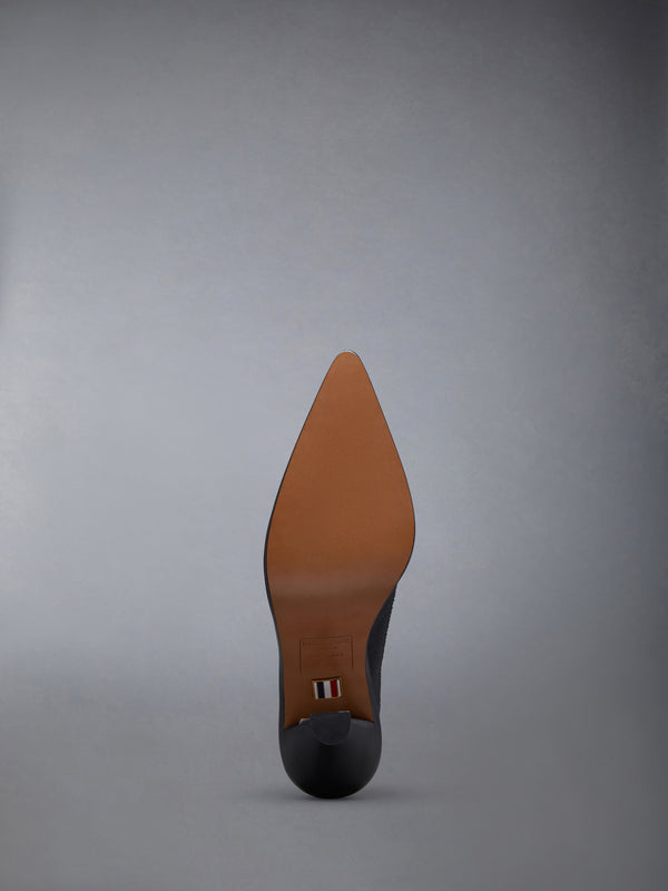 PEBBLE GRAIN LONGWING BROGUE HEEL 105MM