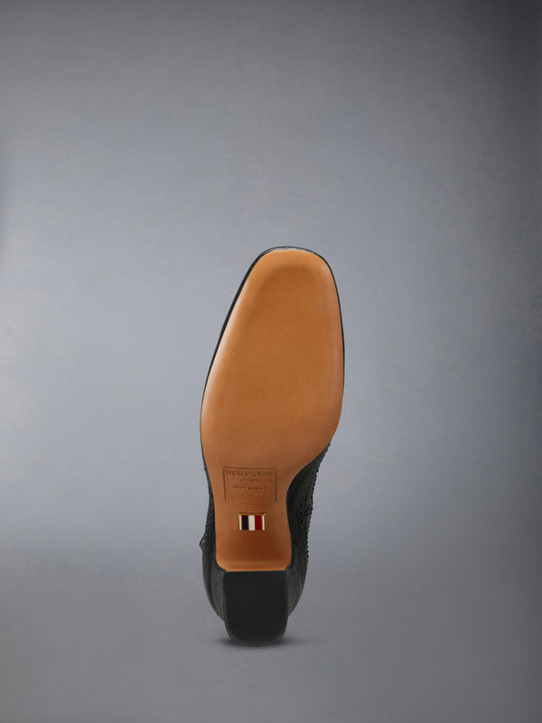 PEBBLE GRAIN CRISS CROSS THOM JOHN 75MM HEEL - image 5