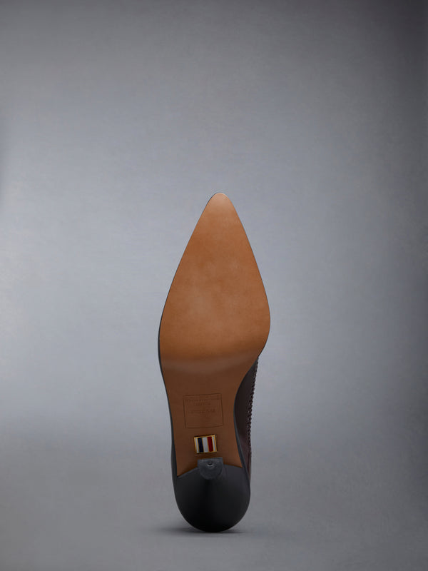 SOFT SPAZZOLATO LONGWING SPECTATOR BROGUE HEEL 75MM - image 6