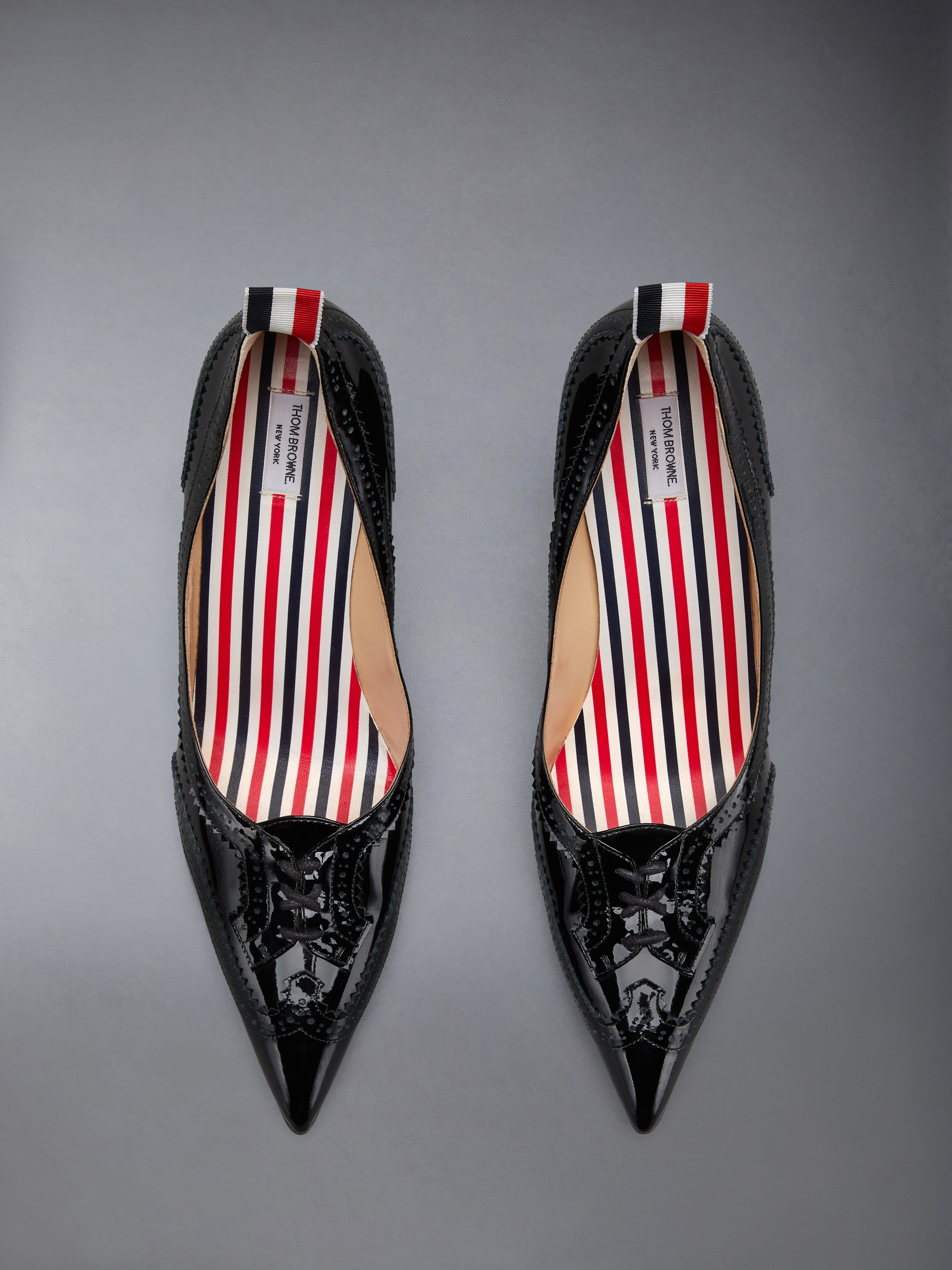 Soft Patent Wingtip Pump 90Mm | Thom Browne
