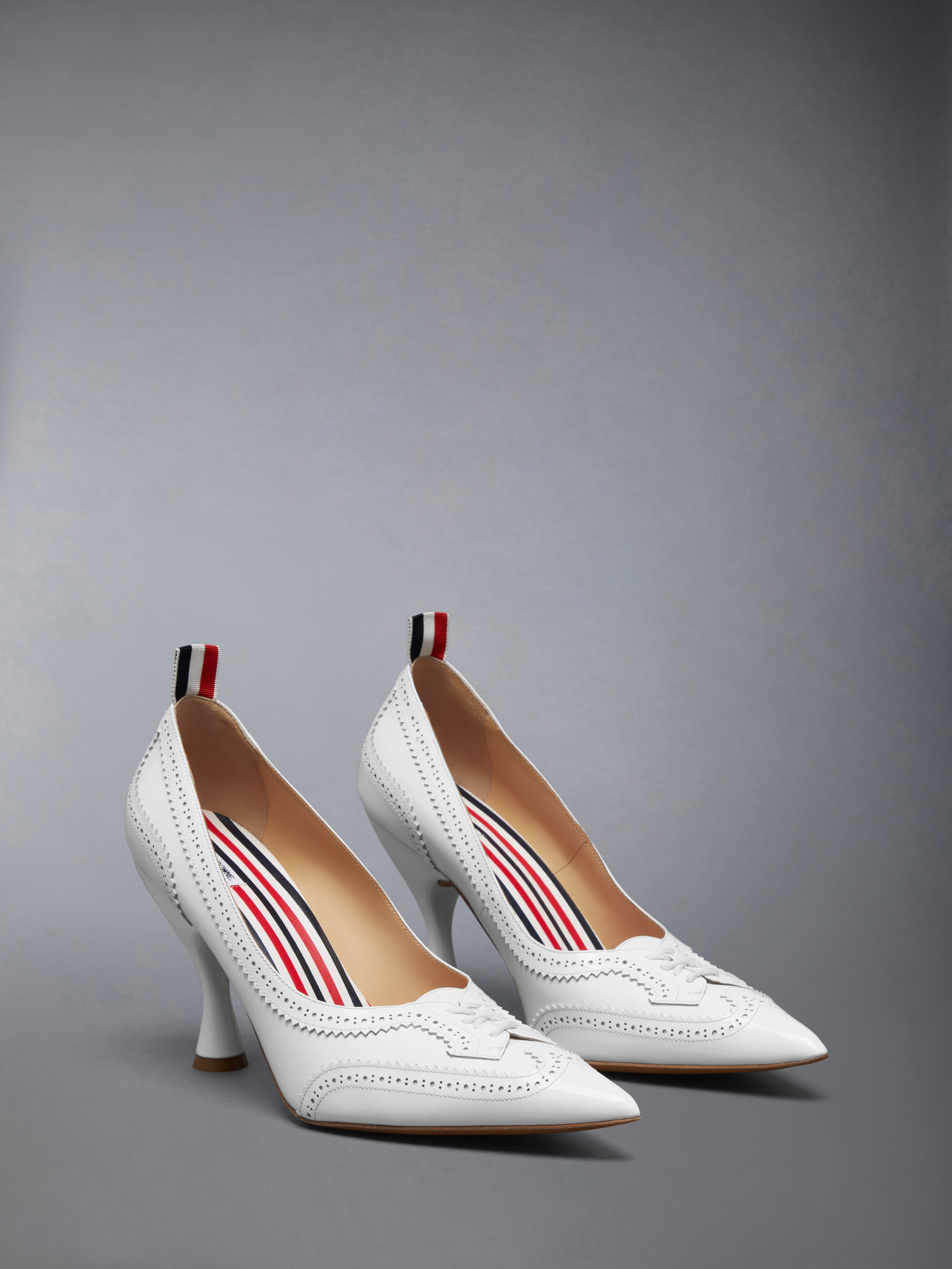 Soft Patent Wingtip Pump 90Mm | Thom Browne