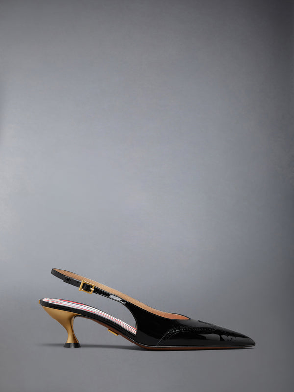 소프트 페이턴트 윙팁 슬링백 50MM - featured image