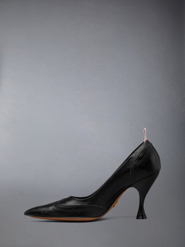 LEATHER WINGTIP PUMP 90MM - image 3